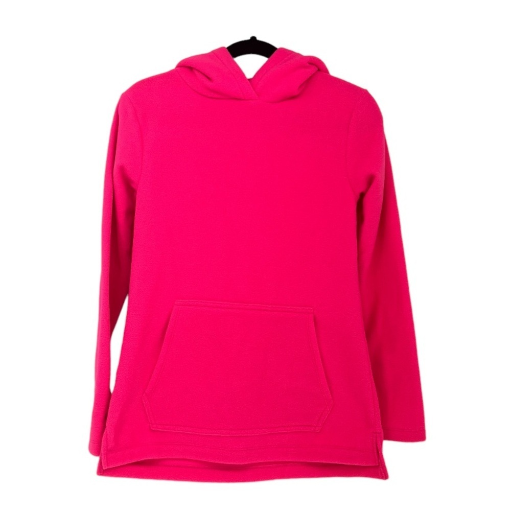 Dudley Stephens Highland Hoodie Neon Pink Hooded Fleece Pullover‎ Size XS